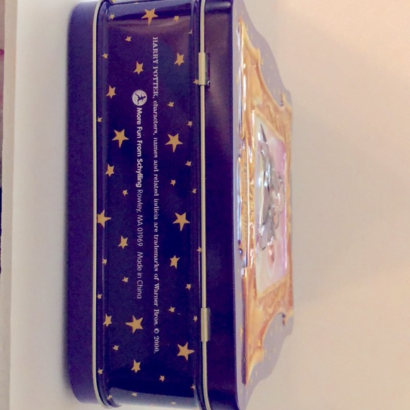 Metal Harry Potter and The Sorcerer's Stone Tin Carry Case - Rare/Vintage - NWT - Picture 10 of 12